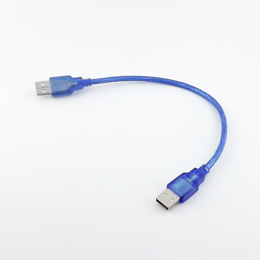 1 pcs USB 2.0 A Male Naar EEN Mannelijke Data Uitbreiding Connector Adapter Kabel Blauw 1FT 30 cm