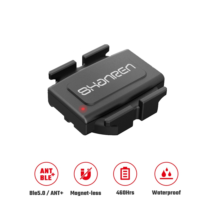 SHANREN ANT+ BLE Bluetooth Dual Wireless WATERPROOF powermeter bicycle computer speed cadence sensor power meter road mtb bike