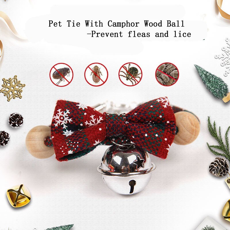 Kerst Mode Huisdier Kraag Kat Hond Strik Tie Leuke Verstelbare Kitty Puppy Tie Ontworming Stropdas Gesp Xmas Hond Accessoires