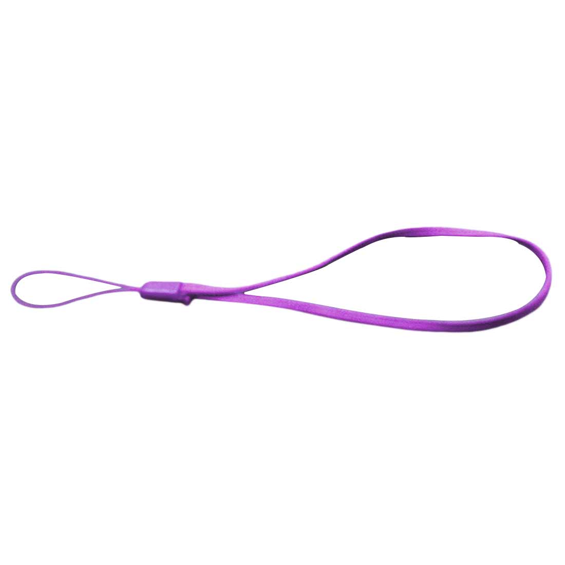 Neue 5x Schwarz Nylon Handgelenk Gurt Schlüsselband Für Kamera praktisch für IPod USB Mp3 Mp4 kamera handgelenk gurt: violett