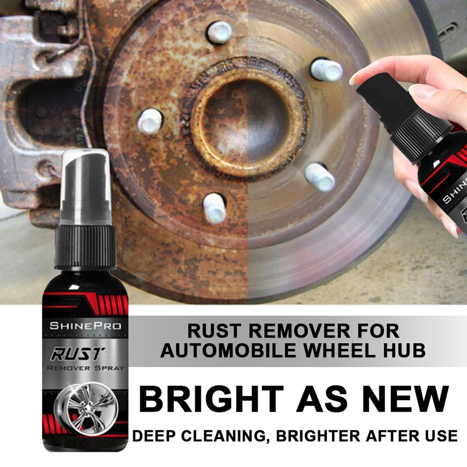 Top Selling Roest Remover Spray Remover Kruipoliën Spuiten Auto Onderhoud Reiniging 30Ml Populaire: Default Title