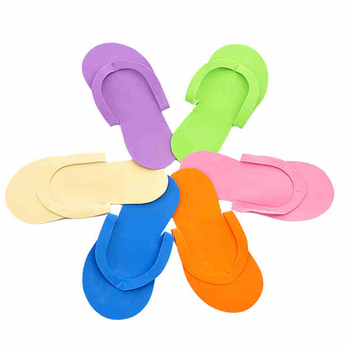 36 Pair Disposable Foam Slippers Foam Pedicure Slippper for Salon Spa Pedicure Flip Flop Tools Spa Pedicure Sandals
