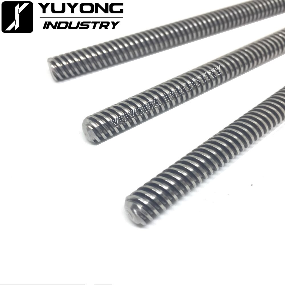 Tr8*8-2p(4 starts) 8mm Metric Acme Lead Screw