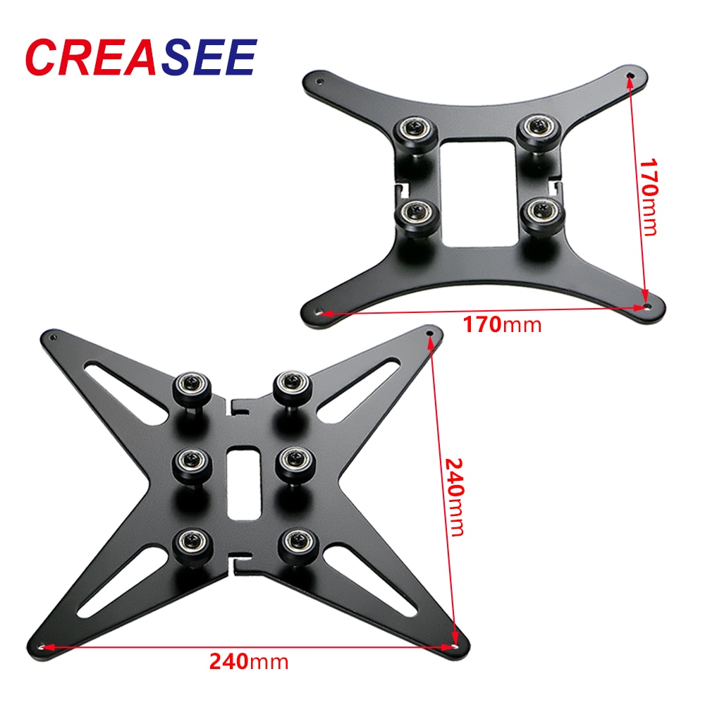 Creasee 220*220Mm 3D Printer Ender 3 Verwarming Platform Stand Onderdelen CR10s/CS-10S Bed Stand Toepassing voor Printer 300*300Mm