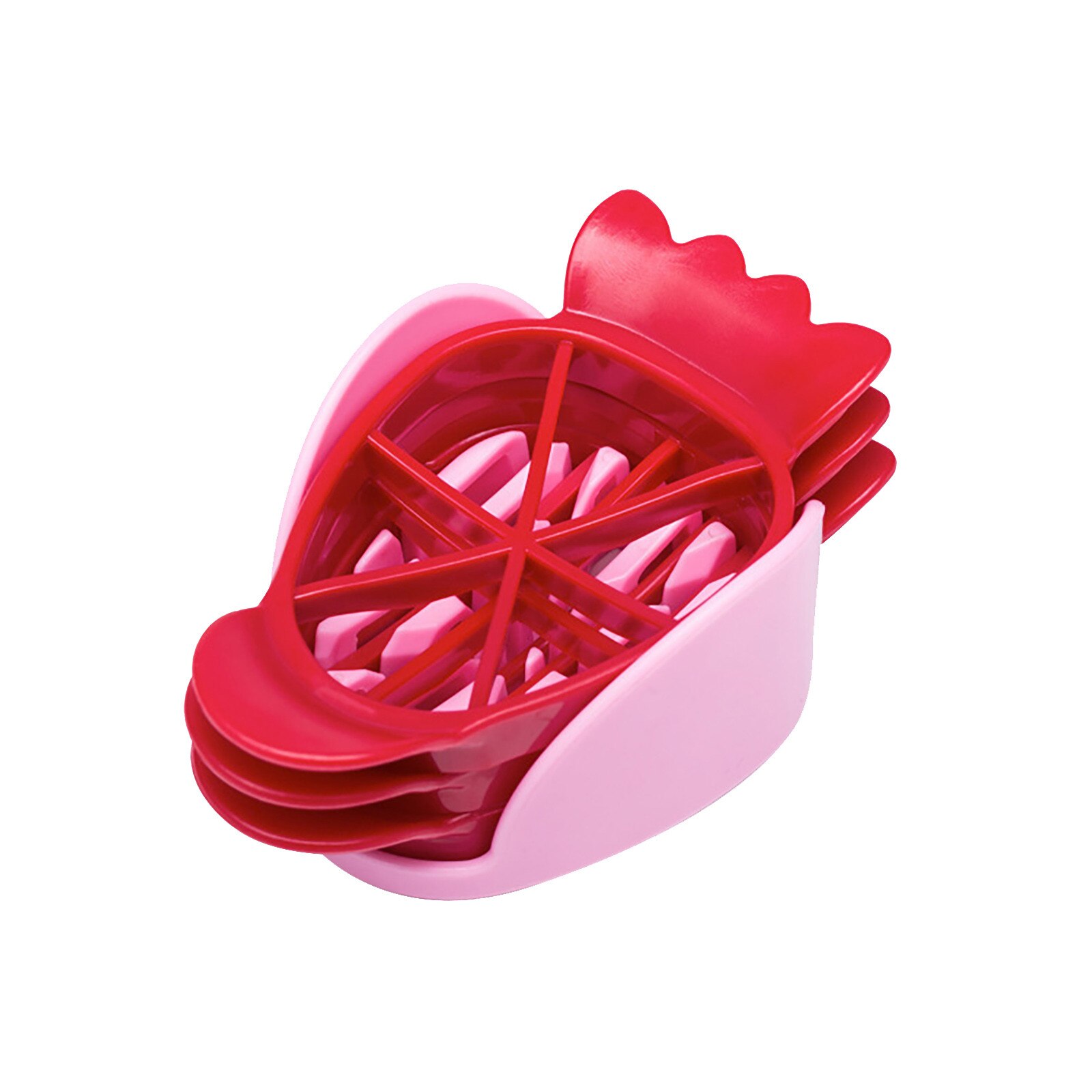 40# kitchen Fruit gadget strawberry slicer strawberry corer strawberry stem remover Fruit Cutter Slice Kitchen Tools: Default Title