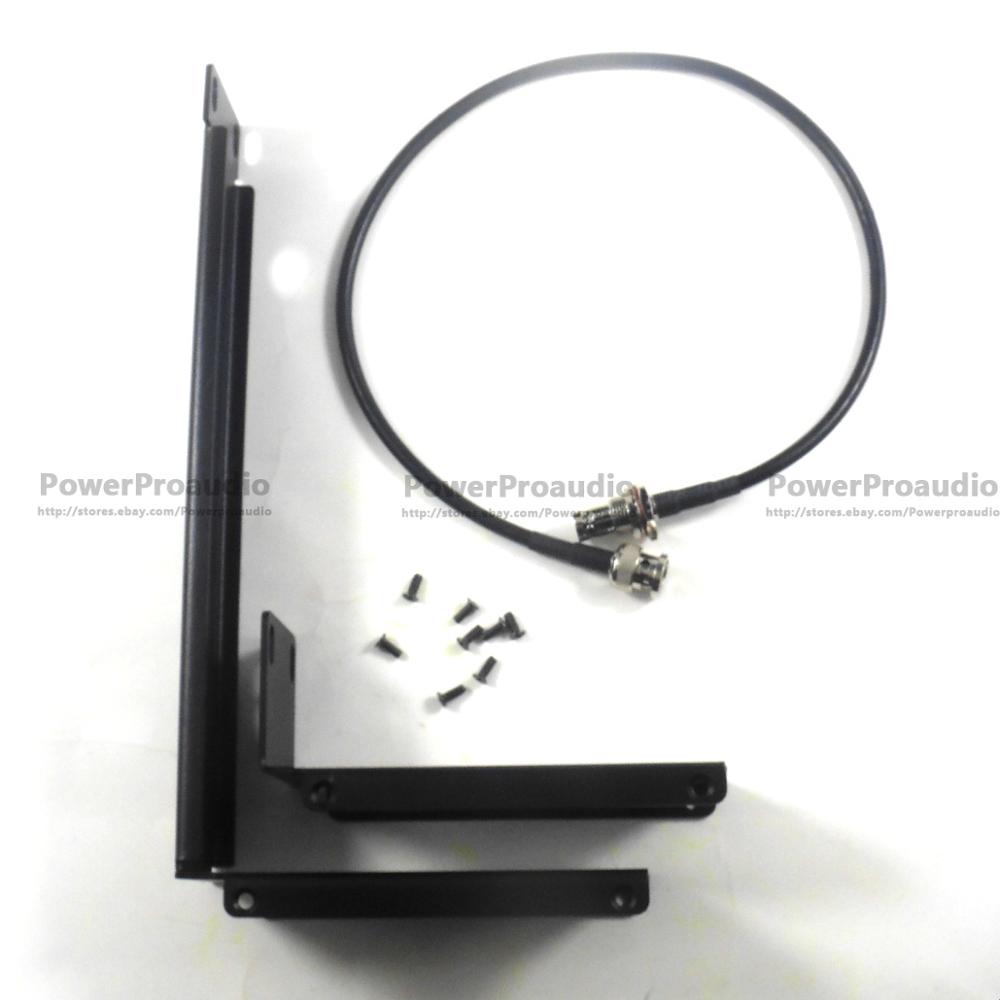 Cable Rack Kits Rack Mounting Bracket Antenna Extension For shure SLX Wireless Receiver SLX14 SLX24 Wireless Microphone: Model1