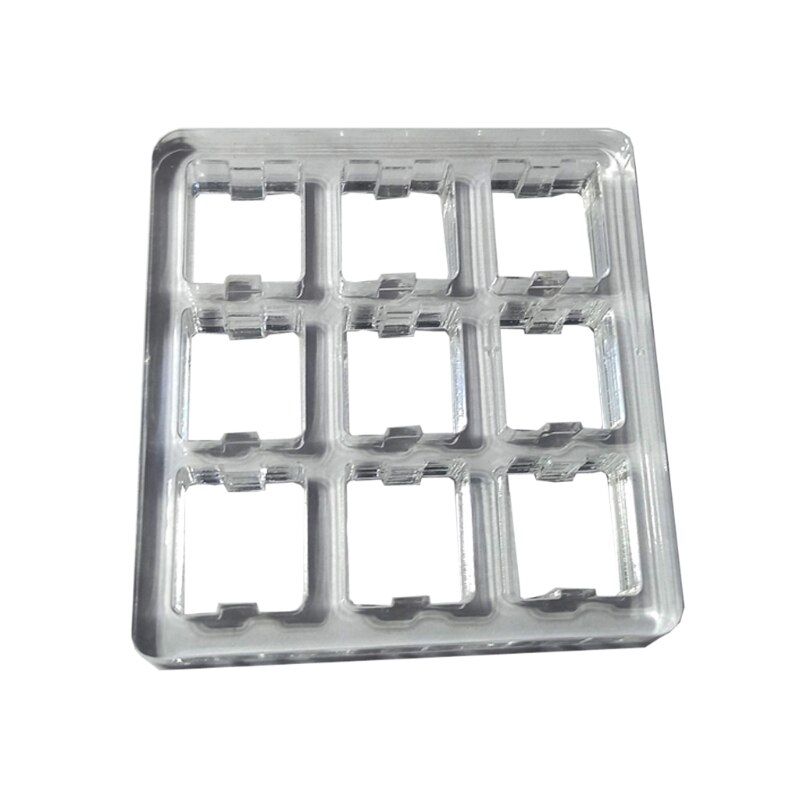 Switch Tester Base Transparent Acrylic Plate For Cherry MX Switch Storage Display Board Tester Base