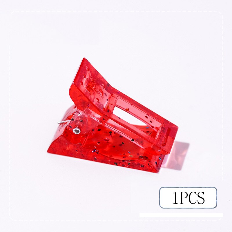 Faux-ongles transparents pour Gel, pince à ongles, forme rapide, Extension des ongles, outils de construction de manucure: 01