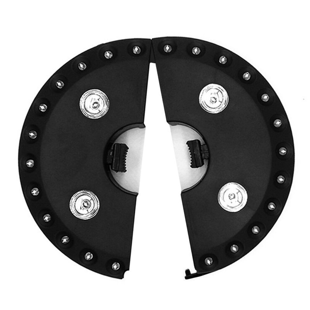 24+4 led multifunktions paraplylys udendørs krog led lumen campinglys ghs 99
