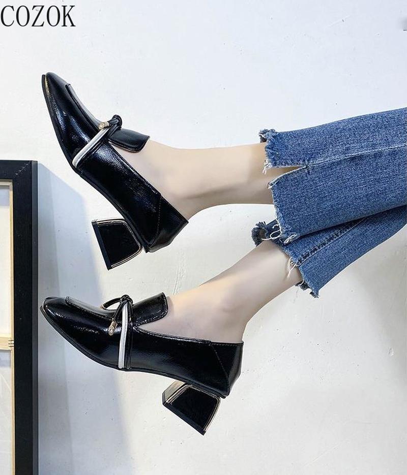 Vrouwen Hakken Casual Mode Alle-Wedstrijd Vrouwen Schoenen Elegante En Comfortabele Schoenen Bovenste Lint Decoratie