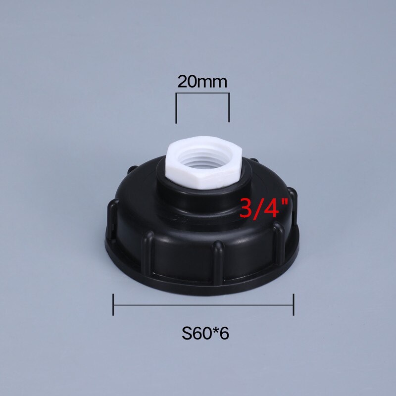 IBC Hose Adapter Reducer Connector Water Tank Fitting 2'' Standard Coarse Thread Durable Garden Hose Pipe Switch Fittings: 6