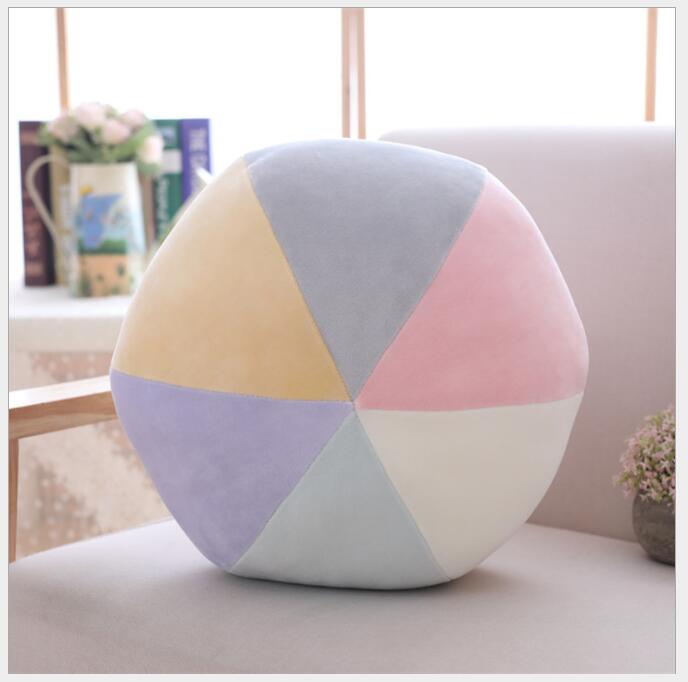 Mignon bonbons couronne nuage étoile lune arc-en-ciel oreiller rembourré doux coussin maison voiture décoration rose oreiller enfants d'anniversaire oreillers: 35x35x18 round 1