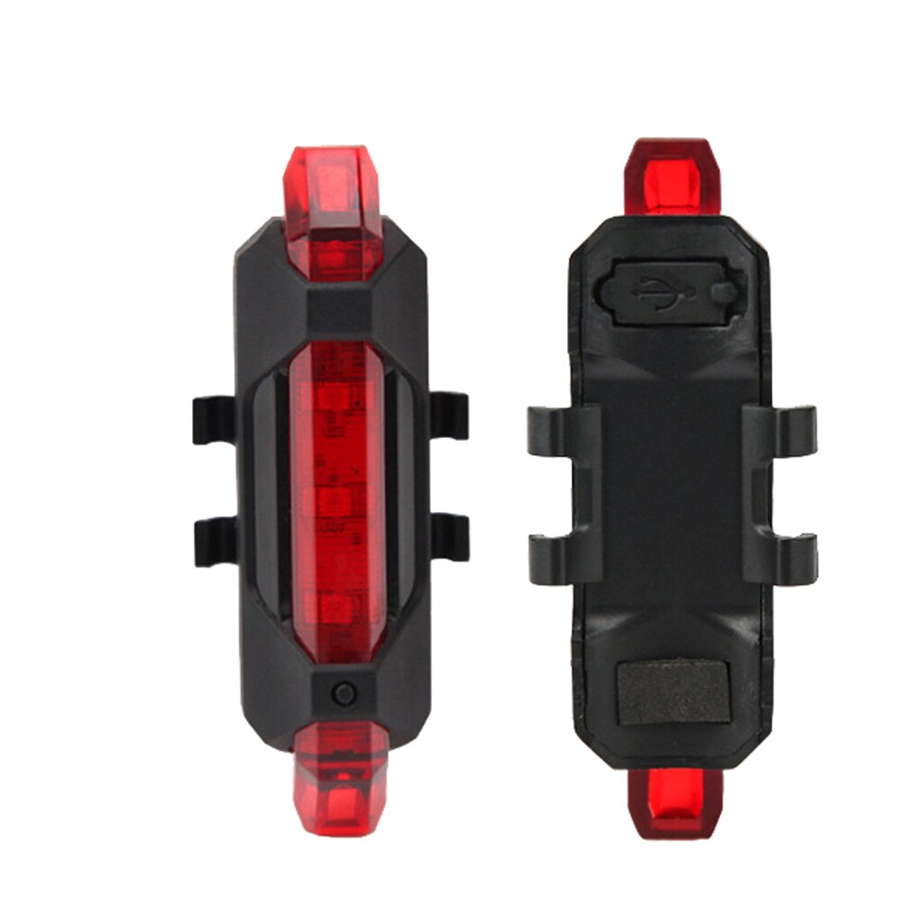 Fiets Achterlicht Led Achterlicht 250 Lumens Waterdichte Oplaadbare Achterlicht Set Fiets Verlichting Voor Mountainbikes Accessoires