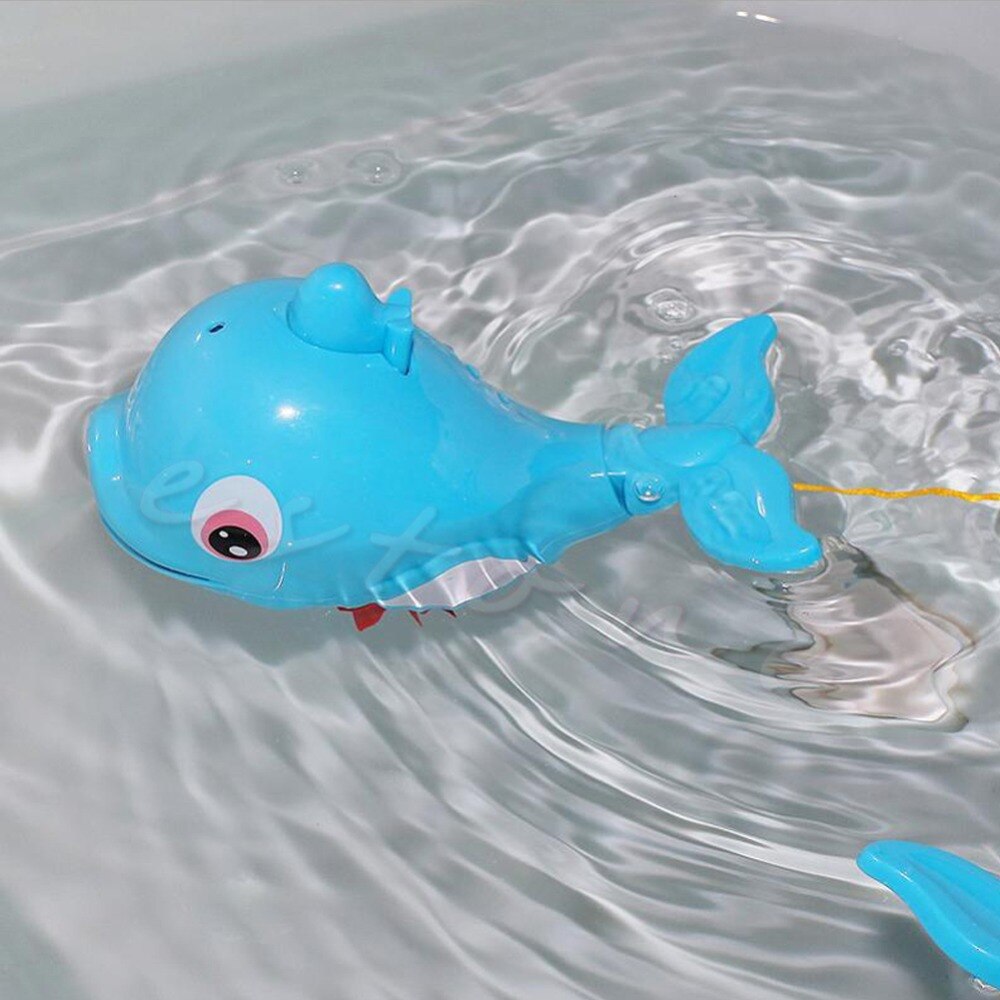 1Pc Kunststoff Wal bilden Spritzen Schlecht Baby Kleinkind Baden Spielzeug Schwimmen Schwimmbad