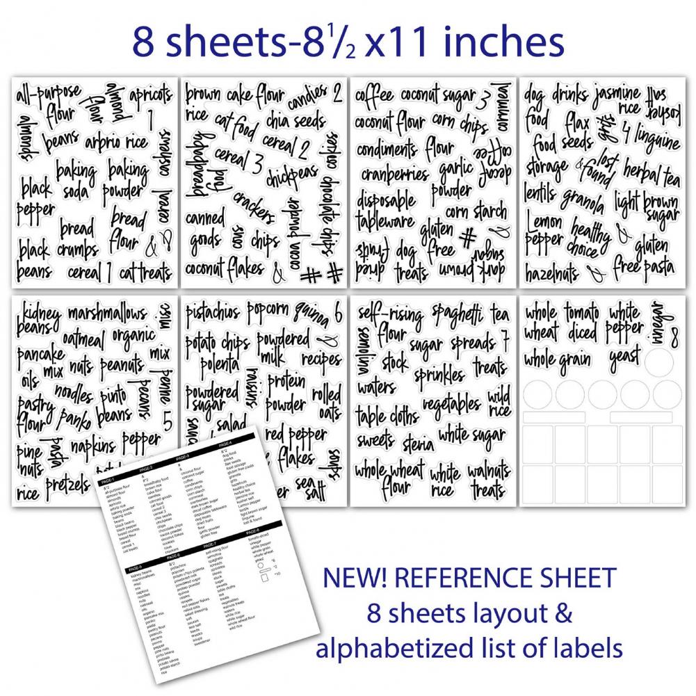 Prachtige 1 Set Praktische Waterdichte Voedsel Etiketten Stickers Pvc Voedsel Etiketten Schaal Toegepast Voor Bussen