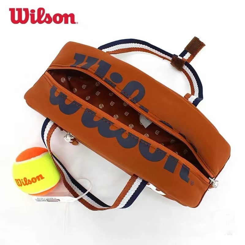 Wilson PU lederen kleine handtas Super Tour Tennisaccessoires Tas Roland Garros Mini reistas Racketsport ﻿