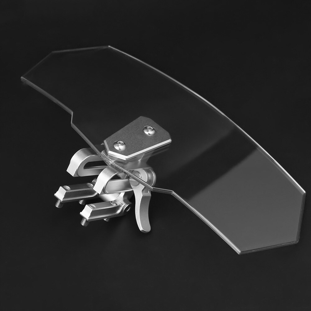 Universal Motorcycle Adjustable Windscreen Wind Deflector Windshield For Kawasaki BMW Ducati Honda Benelli Triumph Yamaha