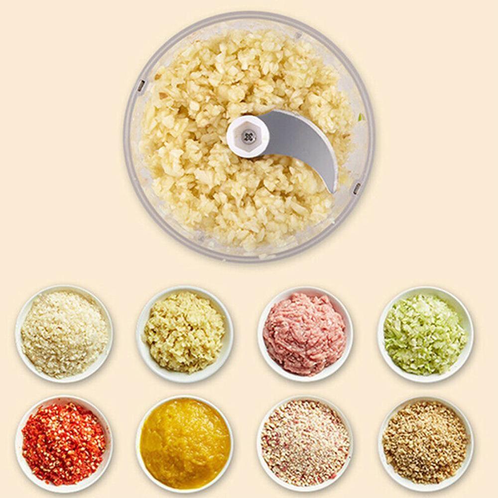 Wireless Mini Electric Garlic Artifact Small Household Crushing And Vegetable Garlic, Ginger Pounding Chopping Garlic Minin X6U6