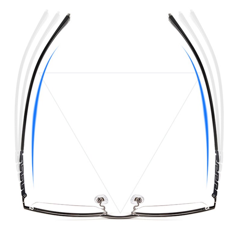 Montura de gafas de titanio puro para hombre, gafas graduadas de , a la , estilo de negocios, T8605T