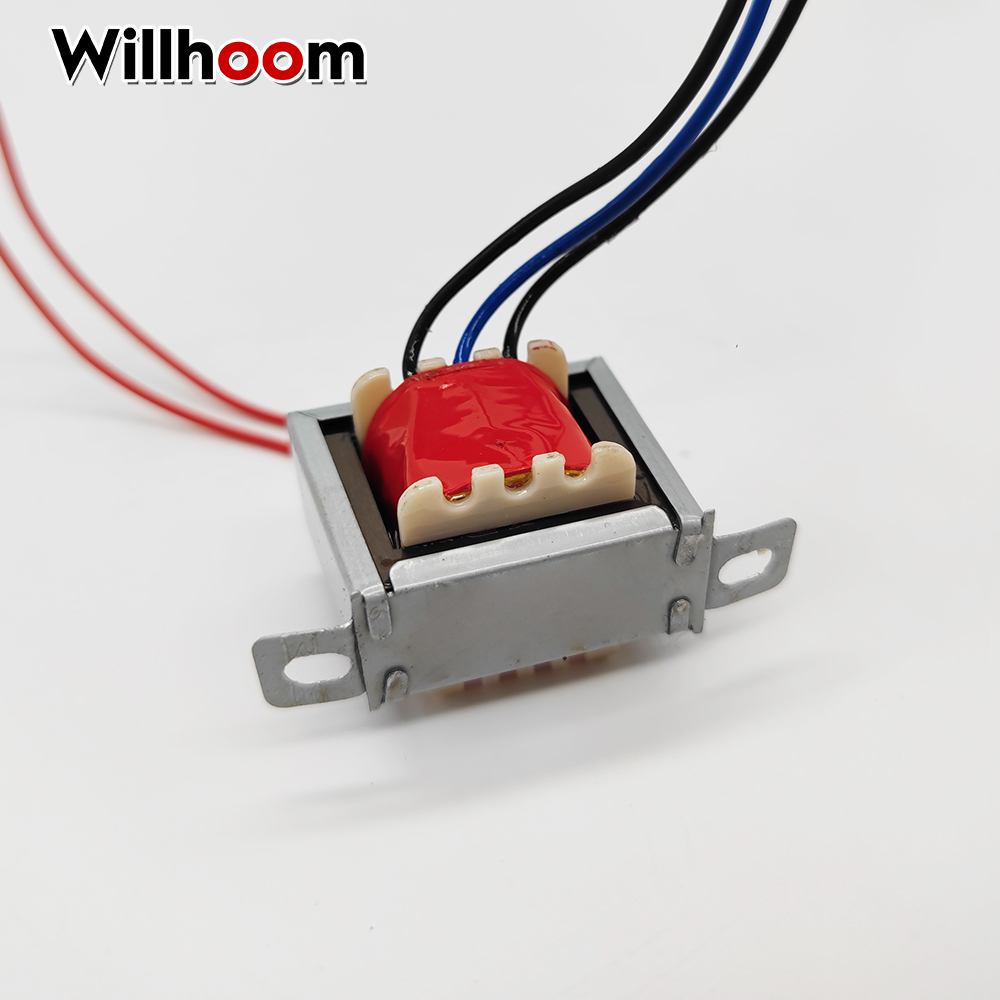 Transformador de potencia 10X15EI, salida Dual de 2 vatios, 3 cables AC12V-0-12V 15V-0-15V 18V-0-18V 24V-0-24V 9V-0-9V, entrada de cable de cobre 220V 110V