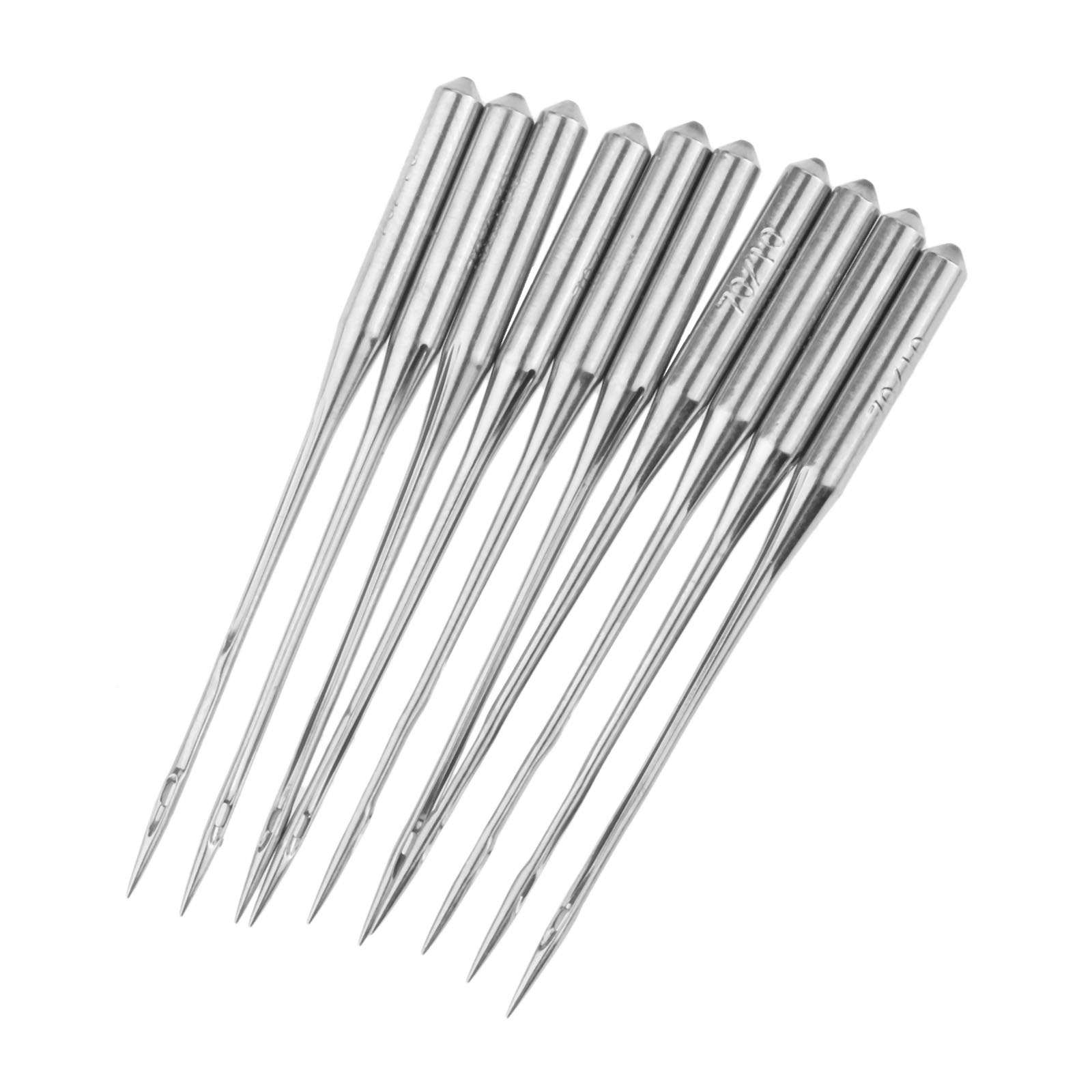 50Pcs DC*1 Industrial Domestic Overlock Sewing Machine Needles Fit for JUKI BROTHER Singer Sewing Needles Parts Accessory 9#-21#: 75