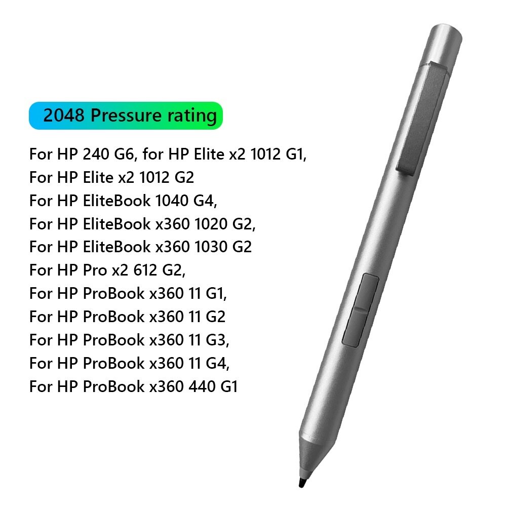 Touch Screen Pen For HP Elite X2 1012 / ProBook X360 11 G3/ Drawing Active Digital Stylus Tablet HP EliteBook X360 1020