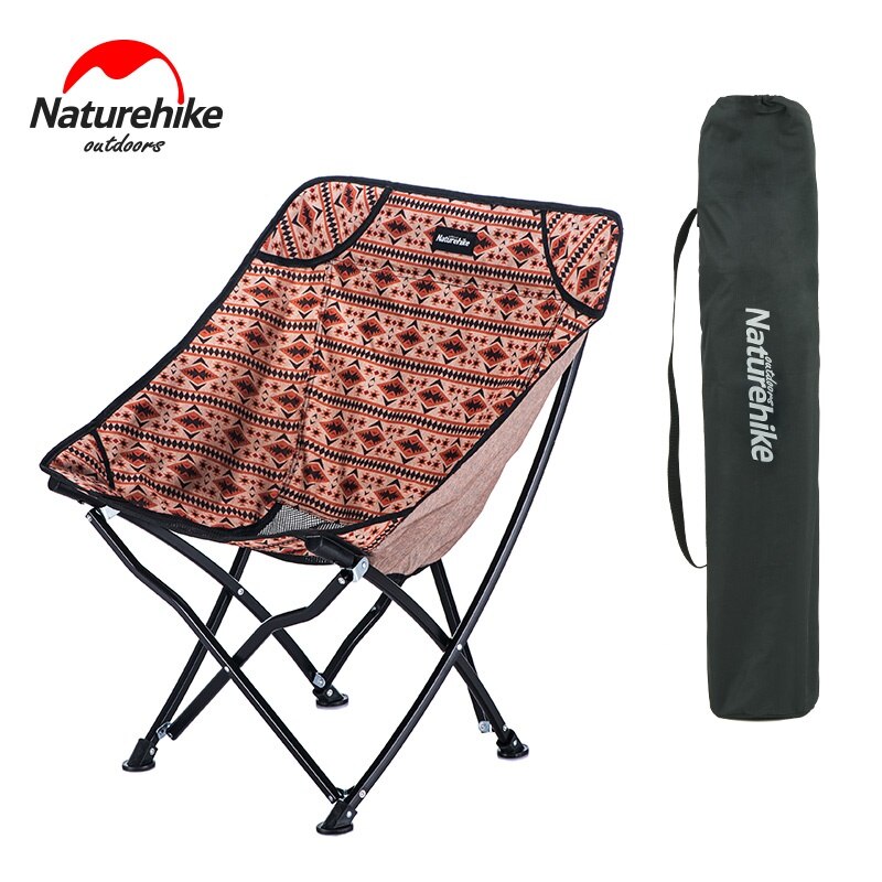 Naturehike YL04 Vissen Stoel Draagbare Klapstoel Camping Wandelen Tuinieren Barbecue Rugleuning Stoel Kruk