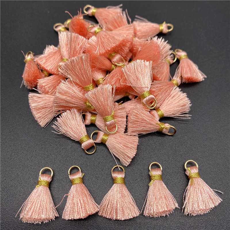 10Pcs Polyester Trim Fringe Tassel Naaien Gordijnen Accessoires Diy Sleutelhanger Mobiele Telefoon Riemen Hanger Kwasten Voor Sieraden Maken
