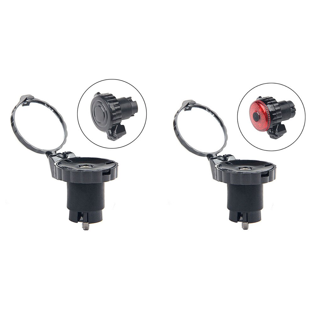 Bike Rear View Mirror with Light Road Mountain Bike Cycling Adjustable Plug Bicycle Safety Mirror Handlebar Bicycle Accessories