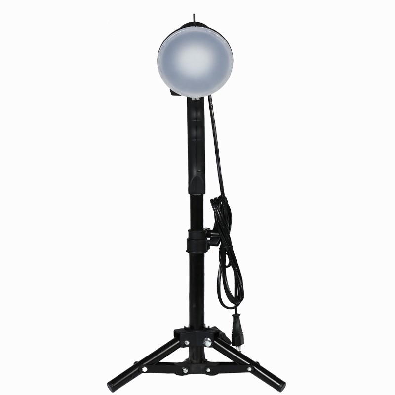 CY 1 stks shoot foto lamp LED lamp fotografie studio licht bulb portret soft box licht vullen gloeilamp en 37 CM licht stand
