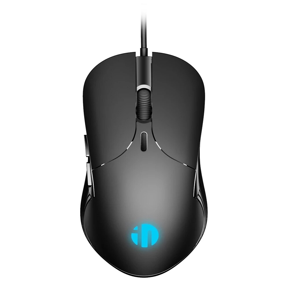 INPHIC – souris de jeu PB1, filaire, USB, 6 touches, 4800 DPI, réglage de la Macro définition, programmation pour PC