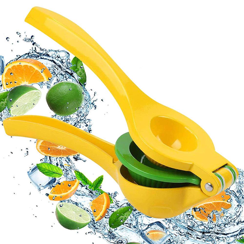 NTONPOWER Manual Lemon Juicer - Premium Metal Citrus Press Squeezer - Handheld Orange Juicer