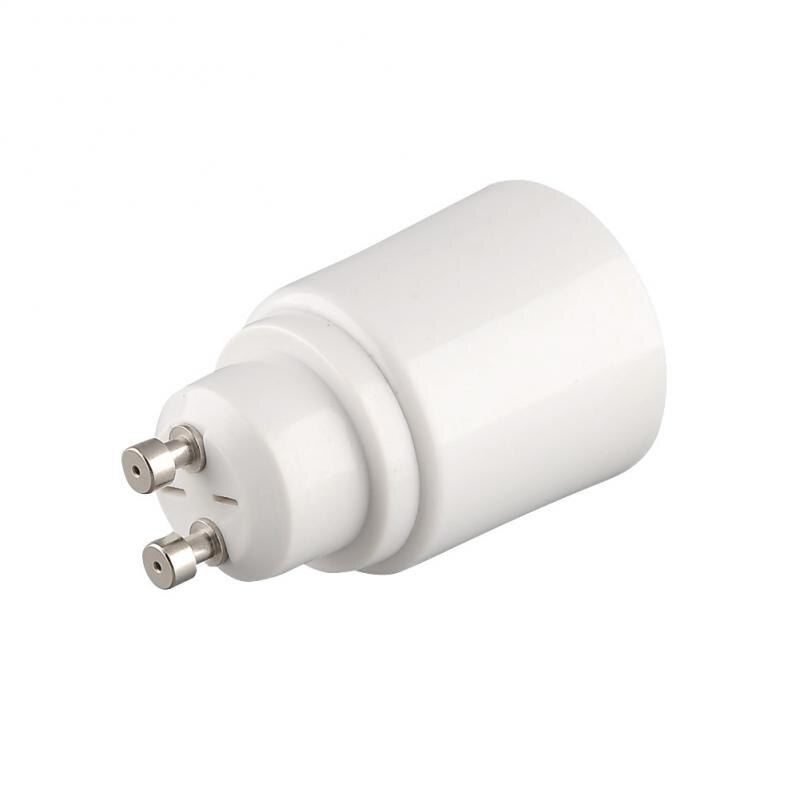1 Pcs GU10 Male To E27 Female Base Light Lamp Bulbs Adapter Edison Screw Socket Base Converter LED Bulb Lamp Plug Extender
