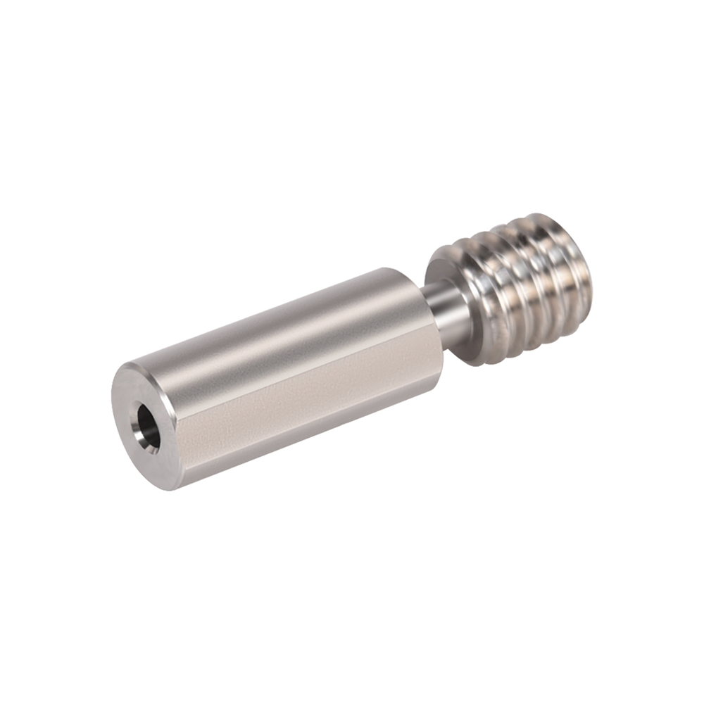 Biqu H2 Alle Metalen Heatbreak Rvs Titanium Legering Keel Voor H2 Extruder Vs Titan MK8 Hotend Ender3 V2 3D printer Onderdelen