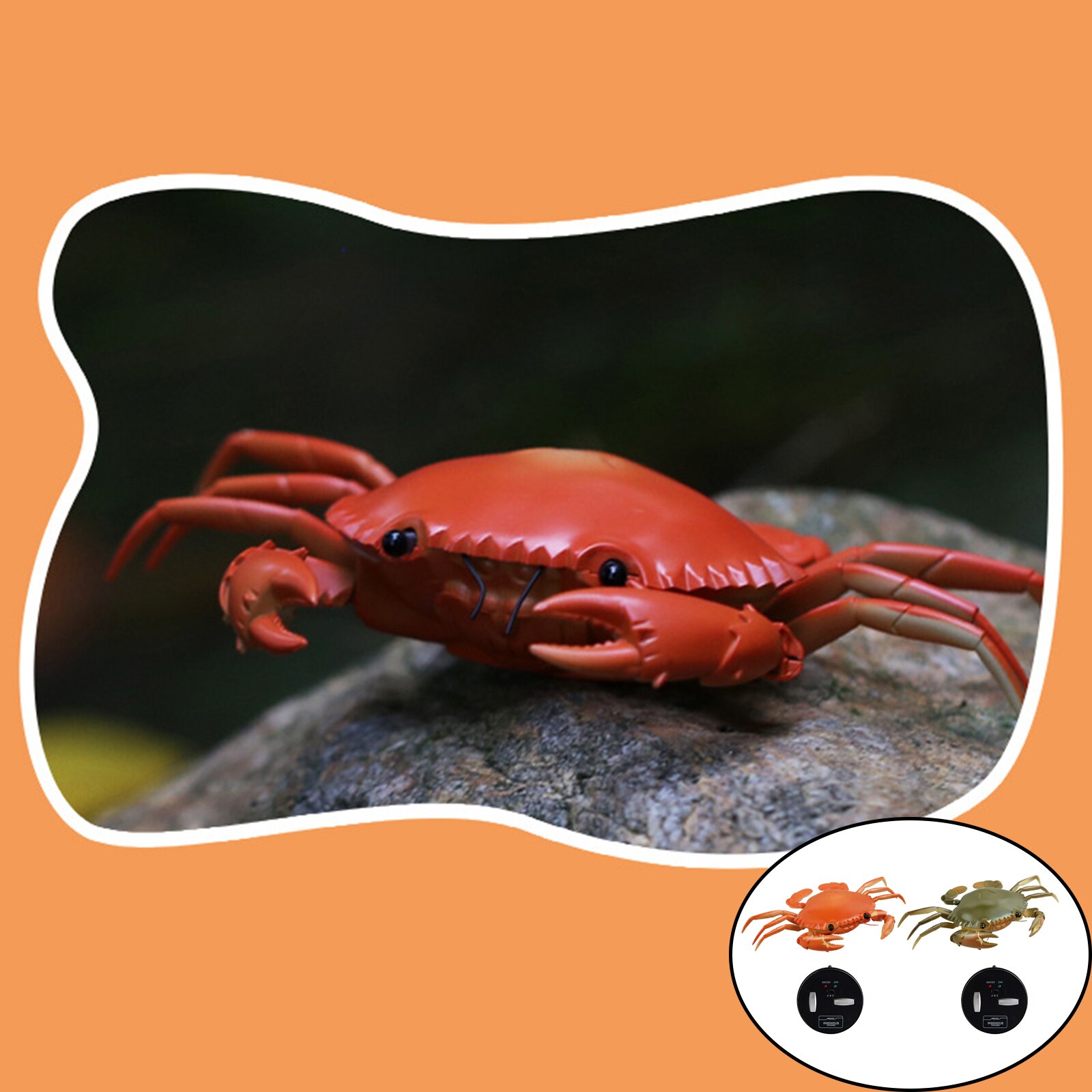 USB RC Model Toy Spoof Simulation Lifelike Interactive Remote Control Tricky Toys Halloween Props