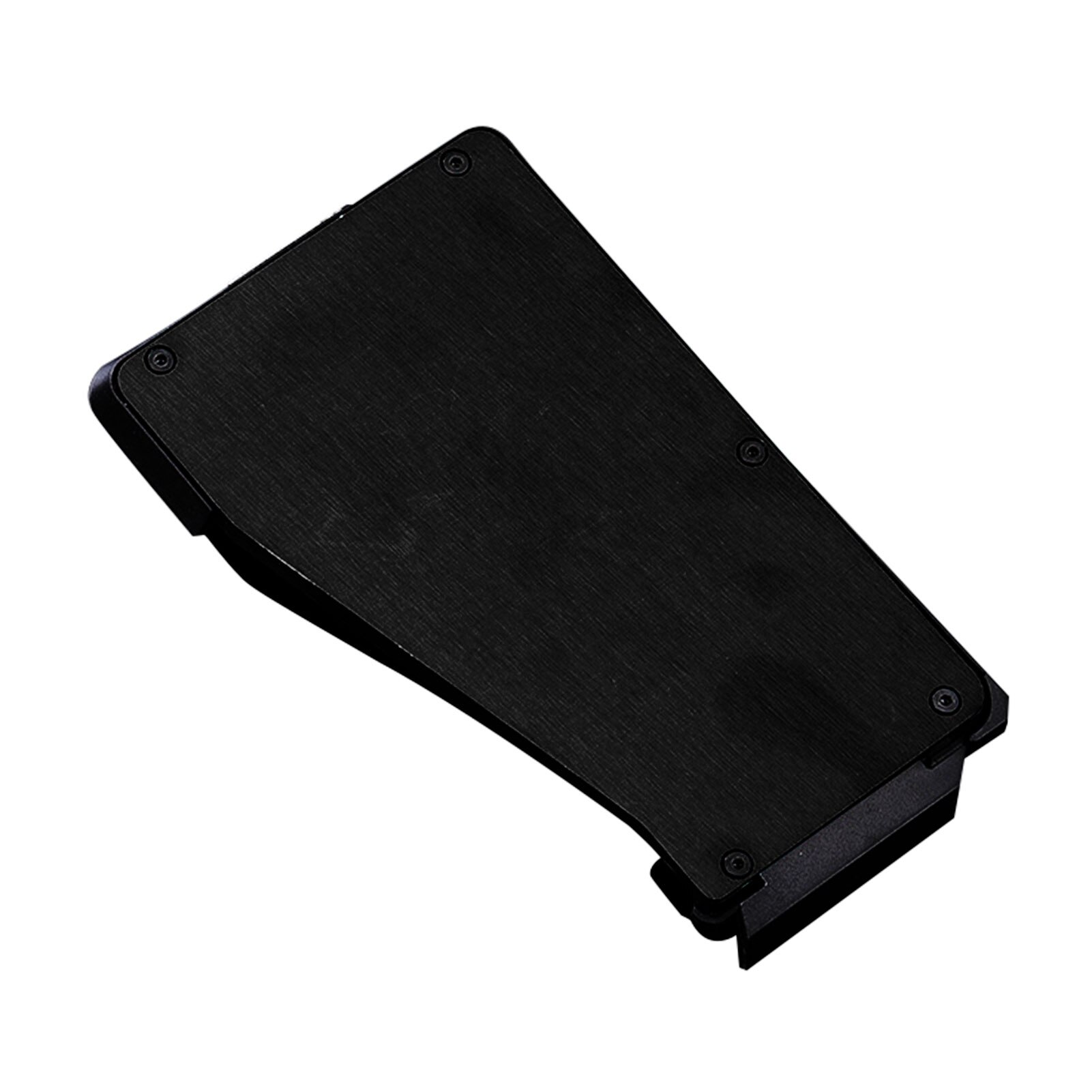 Aluminum Alloy Anti-magnetic Anti-static Bank Credit Card Case Clip Holder Box Bank Business Id Card Wallet: Black