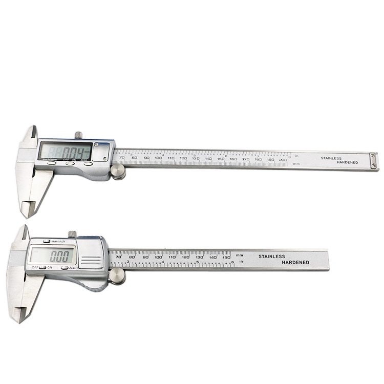 8" 200mm Digital Caliper Stainless Steel Digital LCD Caliper Vernier Caliper With Retail Box