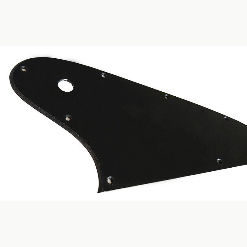 Pleroo custom guitar pickgaurd - for firebird guitar pickguard scratch plate  , 1 ply black