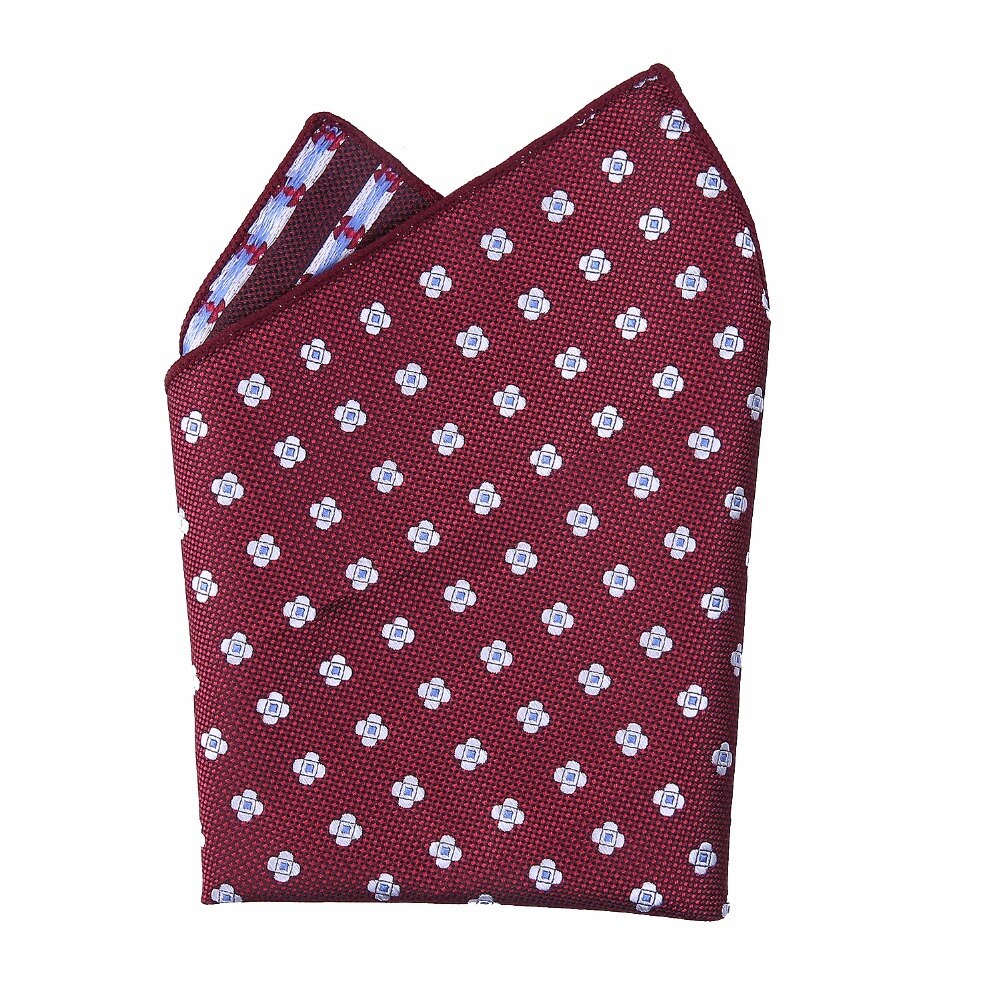 10 pack Pocket Square Handkerchief Printed Dot Plaid For Men suits wedding Party Hankies Mouchoir Homme