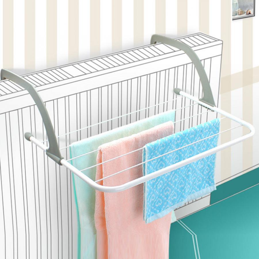 Balcony Retractable Folding Clothes Drying Rack Clothes Hanger Multi-functional Window Outdoor Underwear Shoes Socks Drying Rack