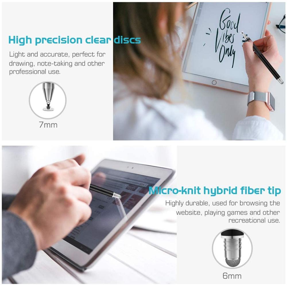 2 in 1 Stylus Drawing Tablet Pens Capacitive Screen Caneta Touch Pen for Mobile Android Phone Smart Pencil Accessories Newest