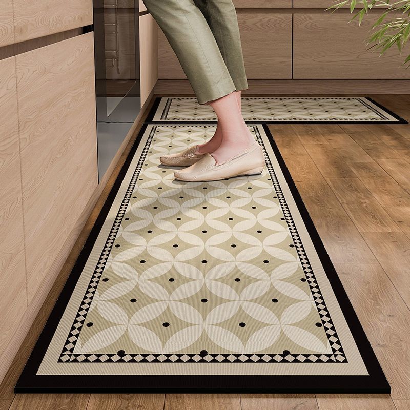Diatomaceous Mud Kitchen Floor Mat Super Absorbent Doormats Bathroom Pad Anti-Slip Kitchen Mats Wipeable Wash Long Strip Carpet