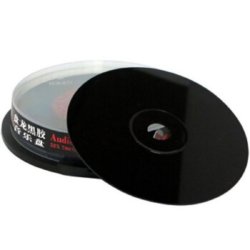 10 Pieces Of 12cm Diameter Vinyl Cd Disc, Car Cd Music Disc, Blank Disc Disc, Cd Burning Disc, Mp3 Empty