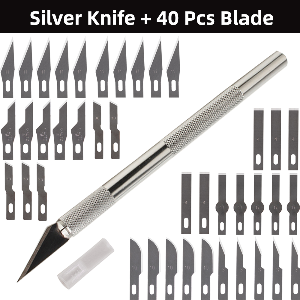 Diy Art Snijgereedschap Craft Snijden Kinfe Aluminium Hout Cutter Carve Mes Papier Cutter Diy Craft Naaien Snijgereedschap acces: A