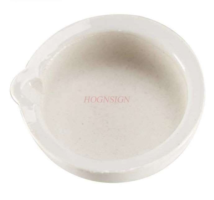 Porcelain Evaporating Dish 60ml Diameter Laboratory Equipment Round Dome Evaporating Dish Ceramic Material