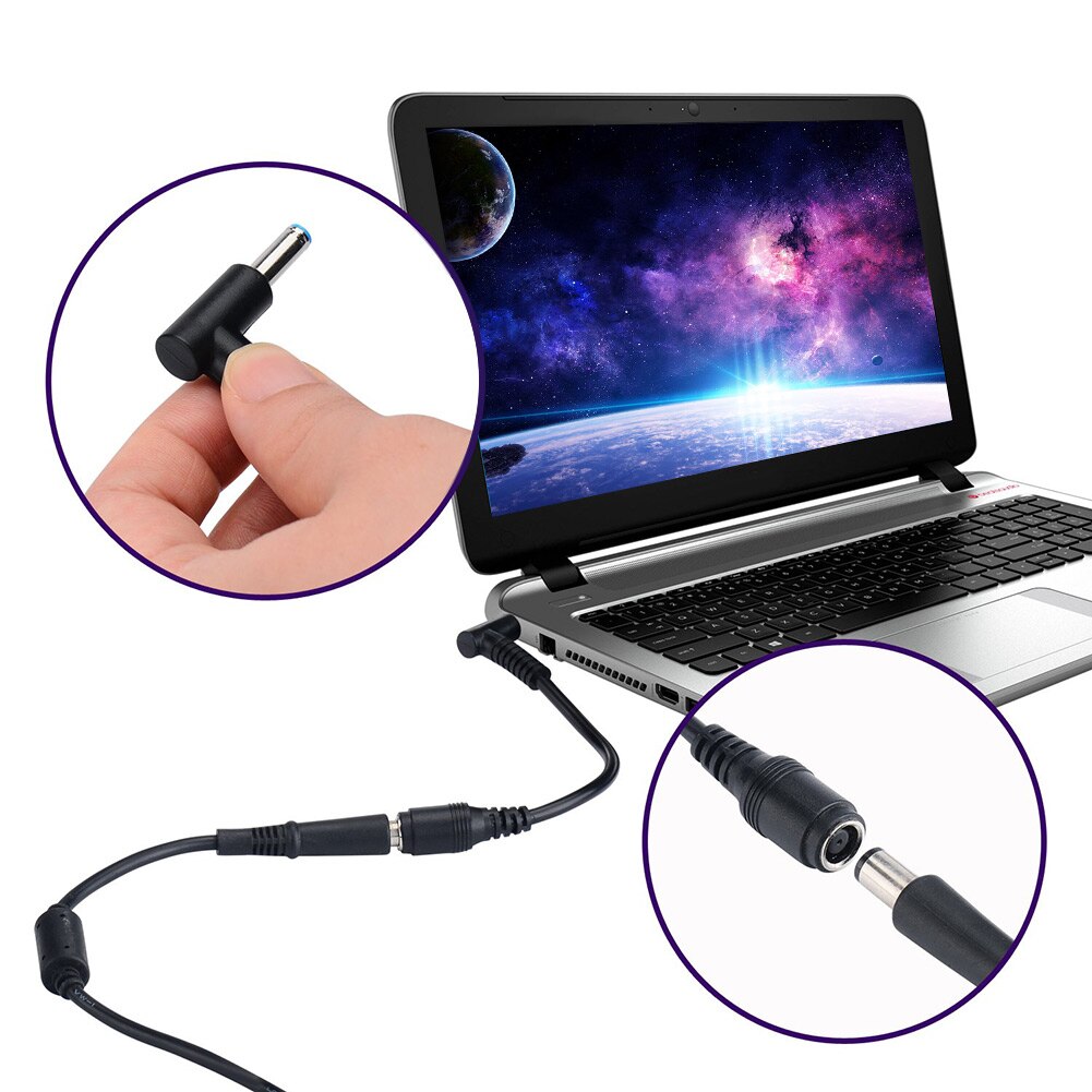 Tip adapter connector converter dc dongle 7.4 x 5.0mm to 4.5 x 3.0mm voor hp laptop  sp99