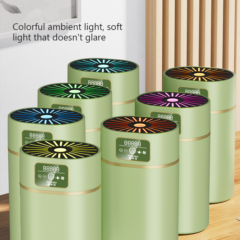 Humidificador de aire de 1,1l, difusor de Aroma de gran capacidad, luz ambiental colorida, humidificador de fragancia, pulverizador de niebla fría para el hogar y la Oficina