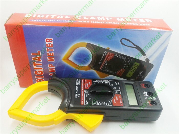 Digitale Voltmeter Amperemeter Ohmmeter Multimeter Volt Ac Dc Tester Stroomtang DT266
