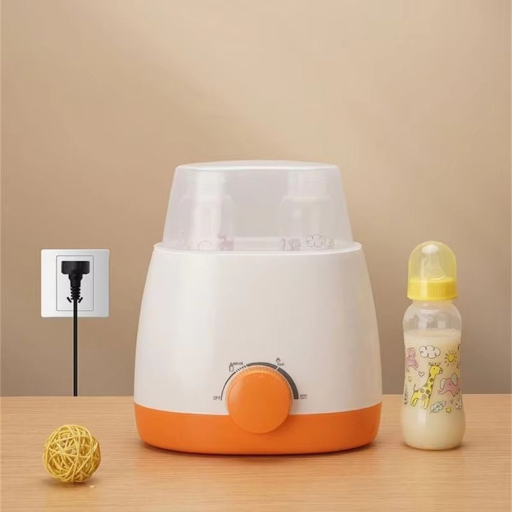 Compact Size EU Plug Baby Bottle Warmer Temperature Adjustment Thermal Milk Heater Safe Universal Baby Bottle Heater Newborn