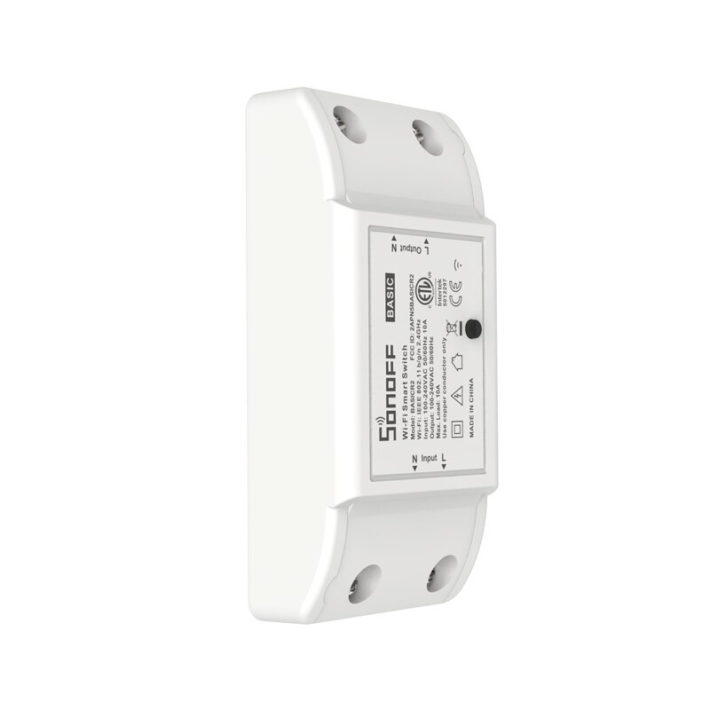 10PCS Sonoff Basic R2 Smart Home WiFi Wireless Remote Switch Module For Apple Android APP For ITEAD EWeLink APP Control